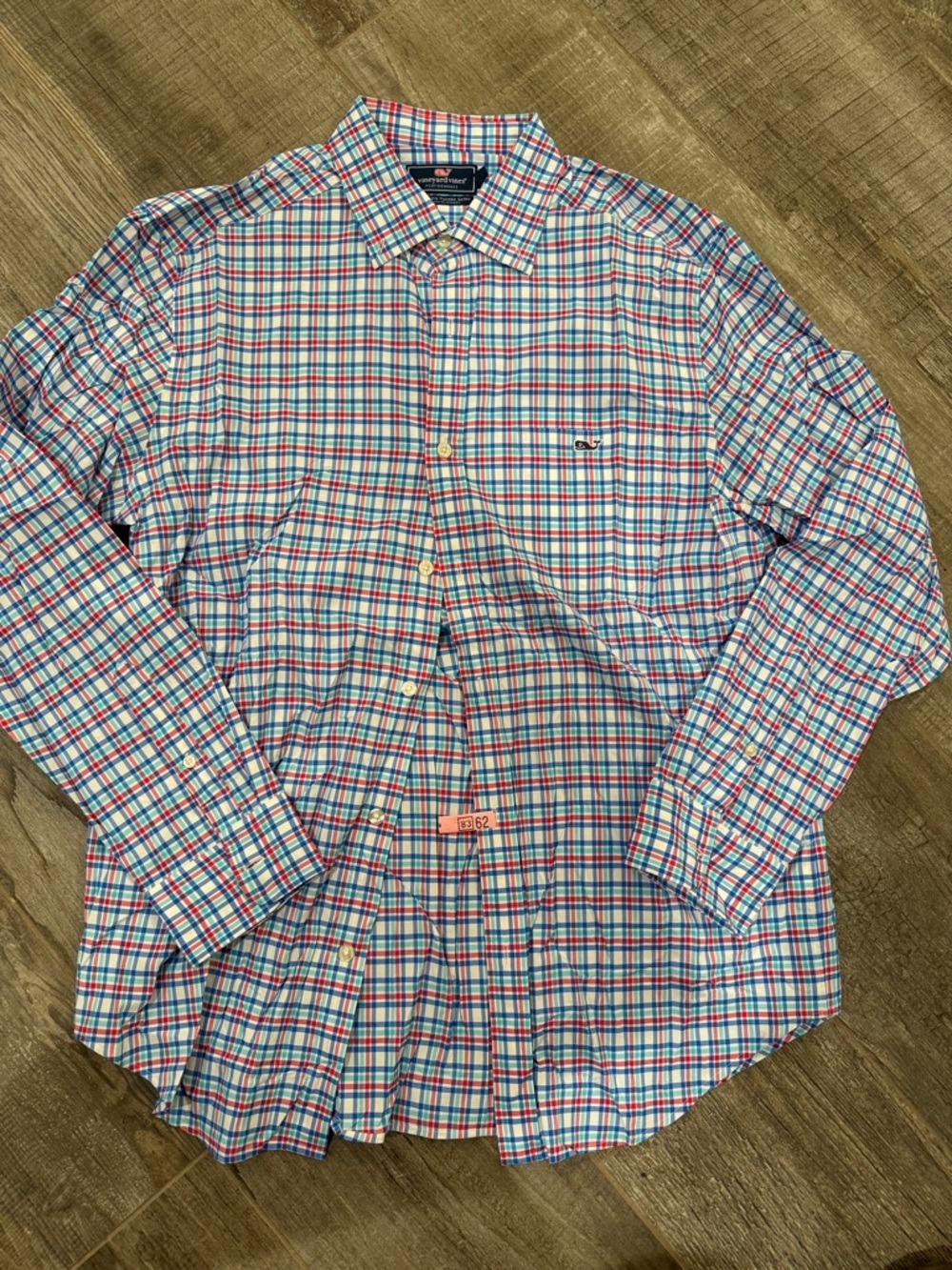 Vineyard Vines Performance Classic Fit Tucker Shirt Size Medium